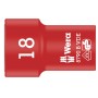 VDE Zyklop-Steckschlssel-Einsatz, 18mm, 3/8" (rot/gelb, isoliert bis 1.000 Volt) (05004962001)