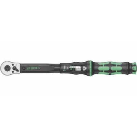 Drehmomentschlssel mit Umschaltknarre Click-Torque B 2 (schwarz/grn, Abtrieb 3/8") (05075611001)