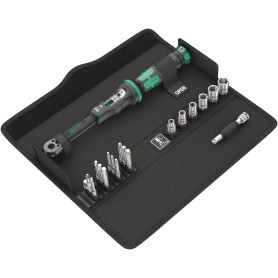 Drehmomentschlssel mit Umschaltknarre Click-Torque A6 Set 1 (schwarz/grn, Abtrieb 1/4" Sechskant) (05130110001)