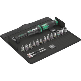 Drehmomentschlssel Bicycle Set Torque 1, 16-teilig (schwarz/grn, Click-Torque A 5 mit Umschaltknarre) (05004180001)