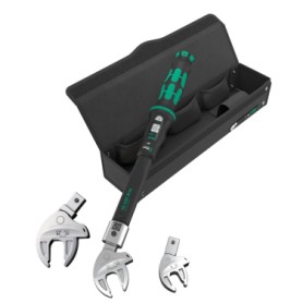 9530 Drehmomentschlssel-Set fr Wrmepumpen (schwarz/grn, 4-teilig, mit Einsteck-Vierkant 14x18mm) (05136076001)