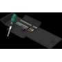 Kraftform Kompakt 838 RA S Set 1, mit Ratschenfunktion (schwarz/grn, 1/4", 14-teilig) (05051060001)