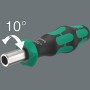 Kraftform Kompakt 838 RA S Set 1, mit Ratschenfunktion (schwarz/grn, 1/4", 14-teilig) (05051060001)