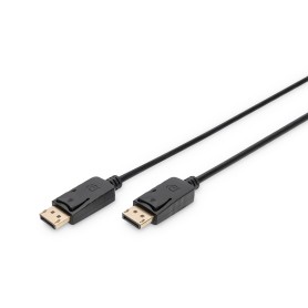 DisplayPort Anschlusskabel, Full HD 1080p (schwarz, 3 Meter) (AK-340103-030-S)