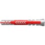 Dbel DUOPOWER 10x80 S K (hellgrau/rot, 2 Stck, mit Schraube) (537623)