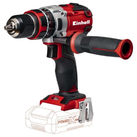 Professional Akku-Schlagbohrschrauber TE-CD 18 Li-i Brushless, 18Volt (rot/schwarz, ohne Akku und Ladegert) (4513860)