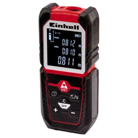 Laser-Distanzmesser TC-LD 50 (schwarz/rot, Abstnde von 5cm - 50 Meter) (2270080)