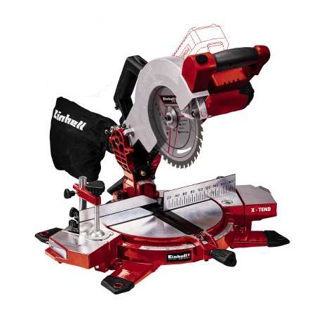 Akku-Kapp-und Gehrungssge TE-MS 18/210 Li-Solo, 18Volt (rot/schwarz, ohne Akku und Ladegert) (4300890)