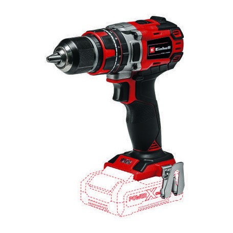 Professional Akku-Schlagbohrschrauber TE-CD 18/50 Li-i BL Solo, 18Volt (rot/schwarz, ohne Akku und Ladegert) (4513942)