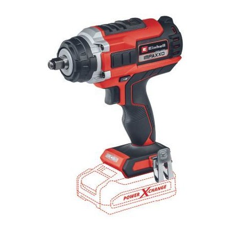 Professional Akku-Schlagschrauber IMPAXXO 18/400, 1/2", 18Volt (rot/schwarz, ohne Akku und Ladegert) (4510070)