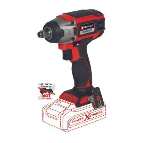 Professional Akku-Schlagschrauber IMPAXXO 18/230, 1/2", 18Volt (rot/schwarz, ohne Akku und Ladegert) (4510080)