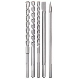 SDS Max Meiel- & Bohrer-Satz, 5-teilig (Koffer) (49194005)