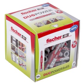 Dbel DUOPOWER 8x65 LD (hellgrau/rot, 50 Stck) (538251)