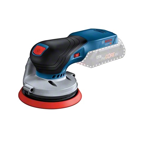 Bosch GEX 18V-125 PROFESSIONAL Levigatrice orbitale casuale 10000 Giri/min 20000 OPM Nero, Blu, Grigio (0601372200)