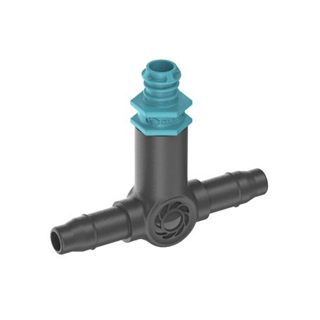 Micro-Drip-System Reihentropfer 2 l/h (schwarz/trkis, 10 Stck, Modell 2023) (13317-20)