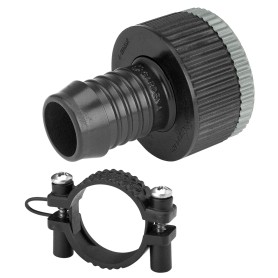Sprinkler-Hahnanschluss 19mm (3/4?) (schwarz) (01513-20)