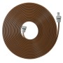 Schlauch-Regner, mit Anschlssen (braun, 15 Meter) (01999-20)