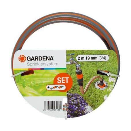 Profi-System Anschlussgarnitur 2713-20 (grau/orange, 2 Meter) (02713-20)