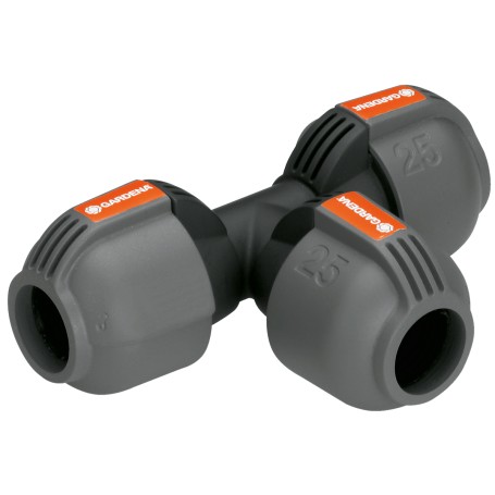 Sprinklersystem T-Stck 25mm (schwarz/grau) (02771-20)