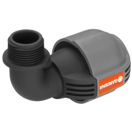 Sprinklersystem L-Stck 25mm  3/4" (schwarz/grau) (02781-20)