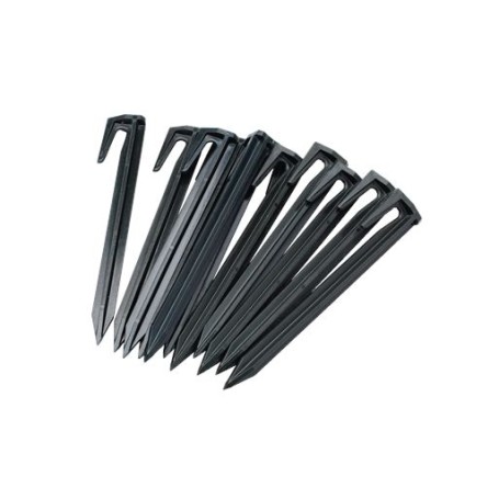 Haken (schwarz, 100 Stck) (04090-20)
