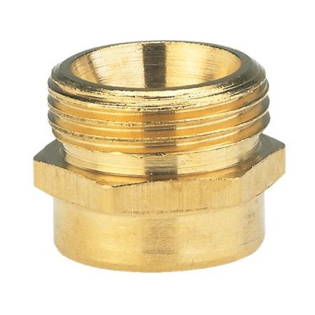 Reduzier-Messing-Gewindenippel 33,3mm (G 1")  26,5mm (G 3/4") (07265-20)