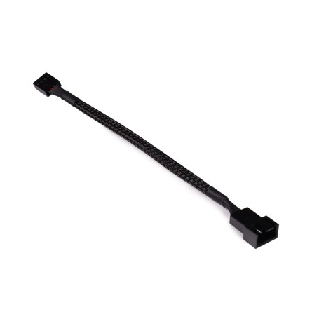 Verlngerungskabel 4-Pin auf 4-Pin, 15cm (schwarz) (18673)