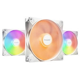 be quiet! LIGHT WINGS LX 140mm PWM High Speed 3-Pack White Case per computer Ventilatore 14 cm Bianco 3 pz (BL131)