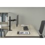Equip Staffa di montaggio articolata per monitor da scrivania da 17“-32”, nera (65015607101)