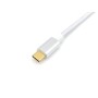 Equip 128356 Cavo USB 3.2 Gen 2 da C a C, M/M, 1,0 m, PD 100W , 4K/60Hz, 10Gbps, bianco (608020)