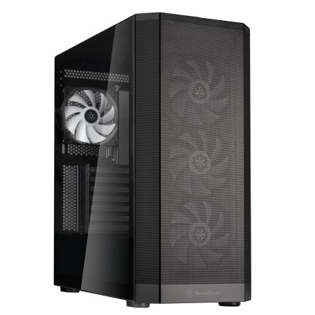 FARA 514X (schwarz, Tempered Glass) (SST-FA514X-BG)