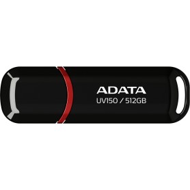 ADATA UV150 unità flash USB 512 GB USB tipo A 3.2 Gen 1 (3.1 Gen 1) Nero, Rosso (AUV150-512G-RBK)