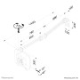 Neomounts FPMA-HAW200 Supporto monitor a parete tipo medicale 10-27" - alt. 0-149 cm - molla a gas