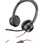 POLY Blackwire 8225 Cuffie Padiglione auricolare USB tipo A Nero (214406-01)