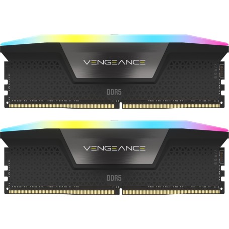 DIMM 32 GB DDR5-6200 (2x 16 GB) Dual-Kit (schwarz, CMH32GX5M2B6200C36, Vengeance RGB, INTEL XMP)