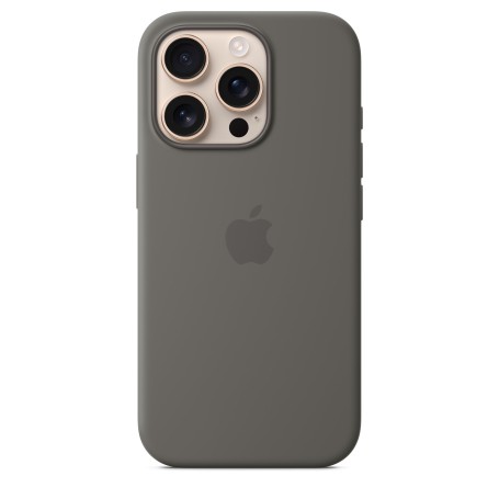 Silikon Case mit MagSafe (grau, iPhone 16 Pro) (MYYL3ZM/A)
