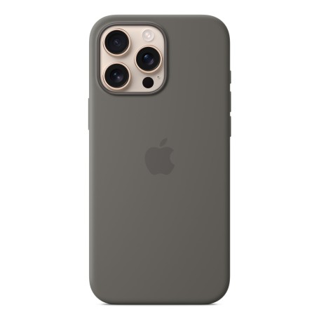 Silikon Case mit MagSafe (grau, iPhone 16 Pro Max) (MYYV3ZM/A)