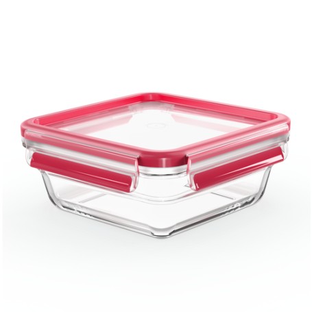 EMSA CLIP & CLOSE N10414 Quadrato Scatola 0,8 L Trasparente 1 pz (N1041400)