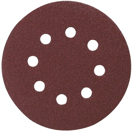 Schleifpapier Klett,  125mm, K80 (10 Stck, fr Exzenterschleifer) (P-43555)