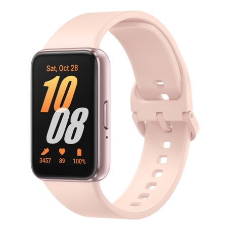 Samsung Galaxy Fit3 4,06 cm (1.6") AMOLED 40 mm Digitale 256 x 402 Pixel Touch screen Oro rosa (SM-R390NIDAEUE)
