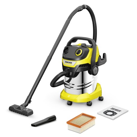 Kärcher BIDONE ASPIRATUTTO ASPIRATORE SOLIDI- LIQUIDI WD 5 S V-25/5/22 (1.628-350.0)