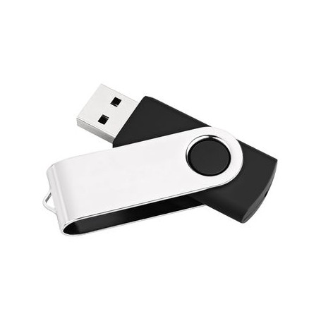 MediaRange MR908NTRL unità flash USB 8 GB USB tipo A 2.0 Nero, Argento