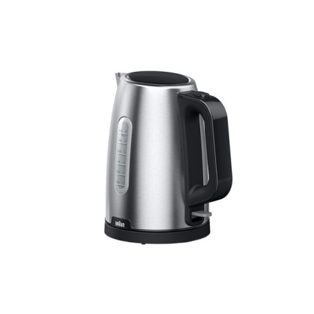Braun WK 1500 bollitore elettrico 1,7 L 2200 W Nero, Acciaio inox (0X21010072)