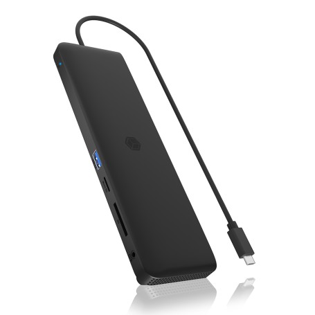ICY BOX IB-DK2116-C Docking USB 3.2 Gen 2 (3.1 Gen 2) Type-C Nero (61005)