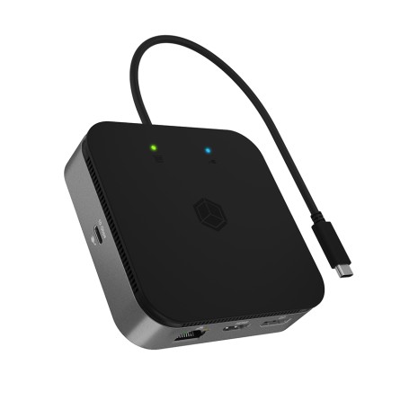 ICY BOX IB-DK408-C41 Cablato USB4 Antracite