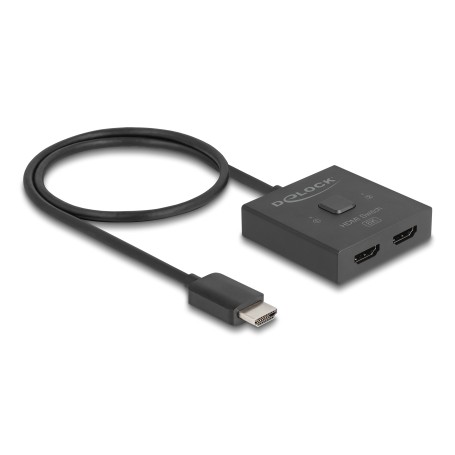 DeLOCK HDMI Switch 2 a 1 bidirezionale da 8K (18901)
