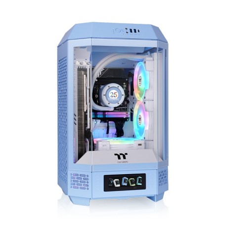 Thermaltake The Tower 250 Hydrangea Blue Mini Tower Blu (CA-1Z9-00SFWN-00)