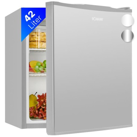 Bomann KB 7346 frigorifero Superficie piana 42 L E Acciaio inox (773469)
