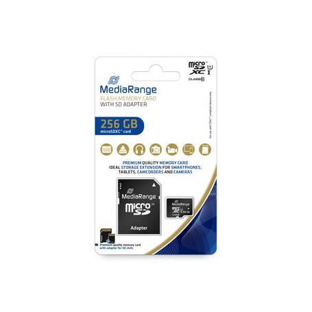MediaRange MR946 memoria flash 256 GB MicroSDXC UHS-I Classe 10