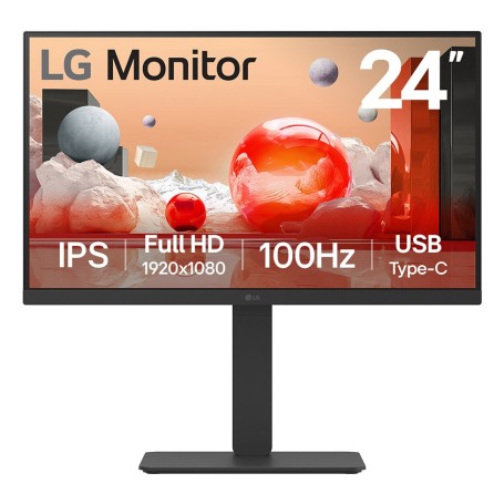 LG 24BA750-B Monitor PC 60,5 cm (23.8") 1920 x 1080 Pixel Full HD LCD Nero (24BA750-B.AEU)
